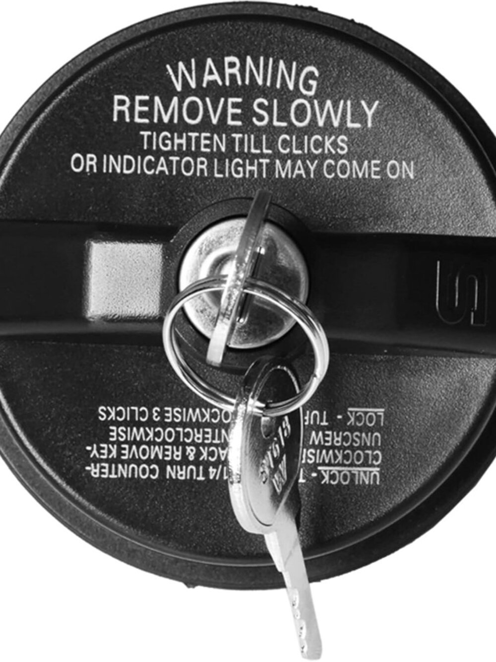 Locking Gas Cap, Lock Fuel Cap Compatible with Toyota 4Runner, Camry, FJ Cruiser